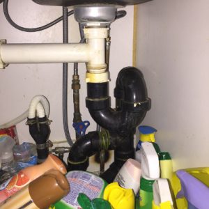 Plumbing Inspection - S-trap - not best practice